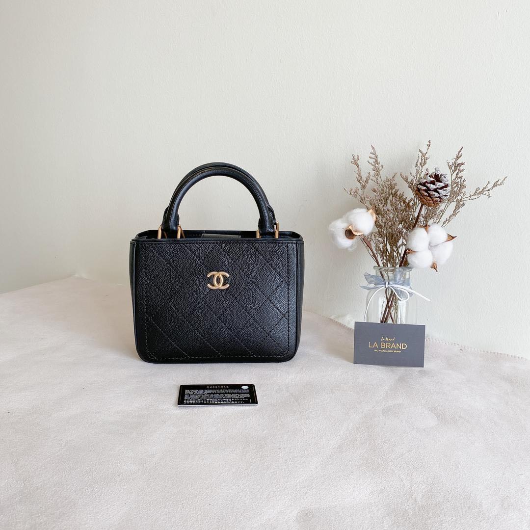 Preowned Chanel Denim Dallas Limited Edition Flap Bag Grey Shoulder Bag Chanel Shoulder Bag Flap Bag