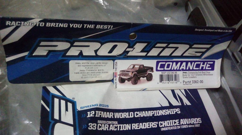 proline comanche body