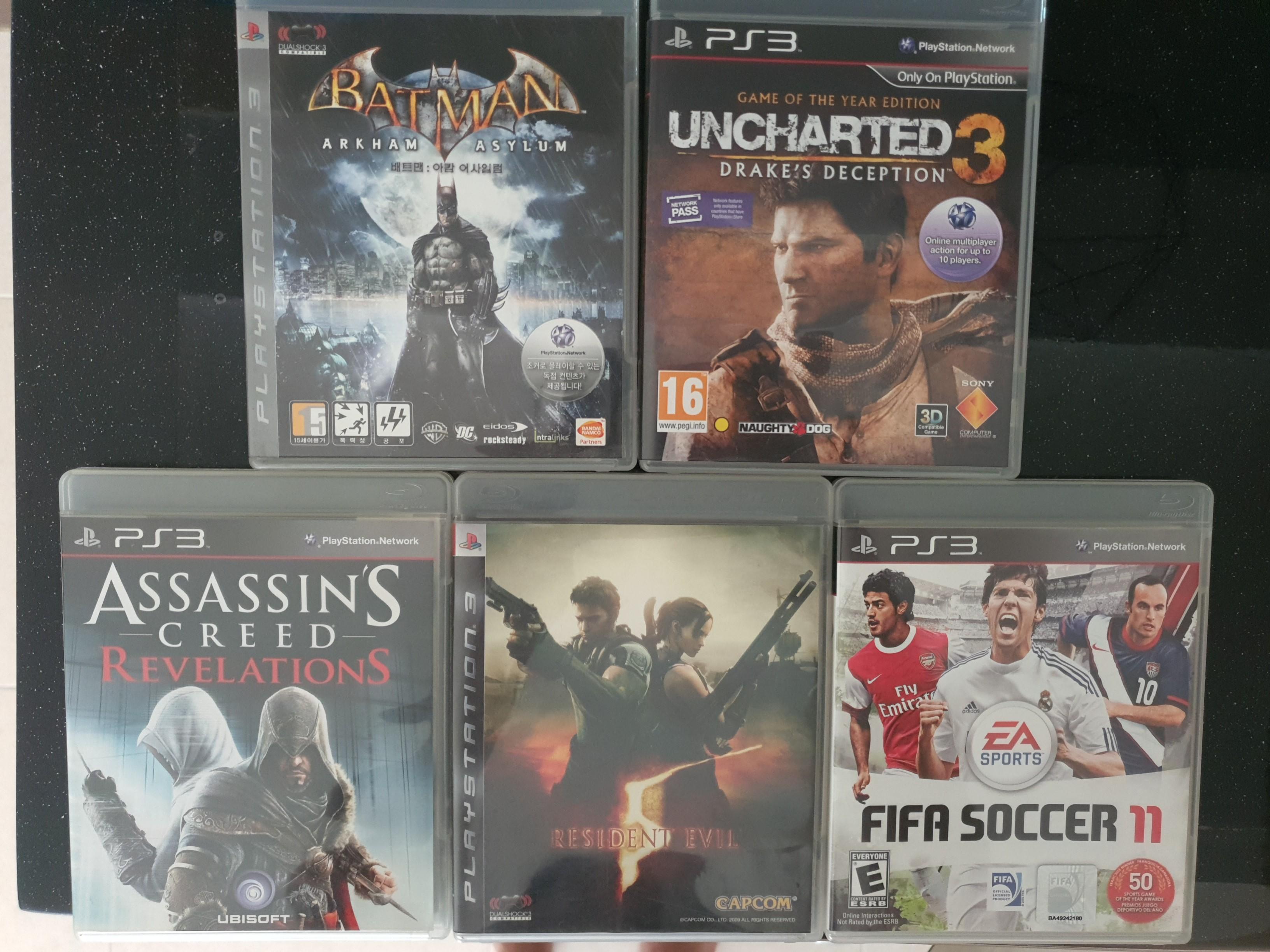 5 Ps3 Games Toys Games Video Gaming Video Games On Carousell