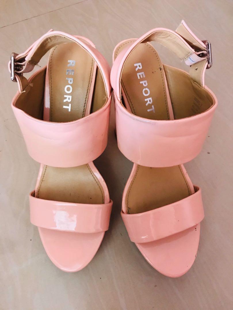 report shoes heels
