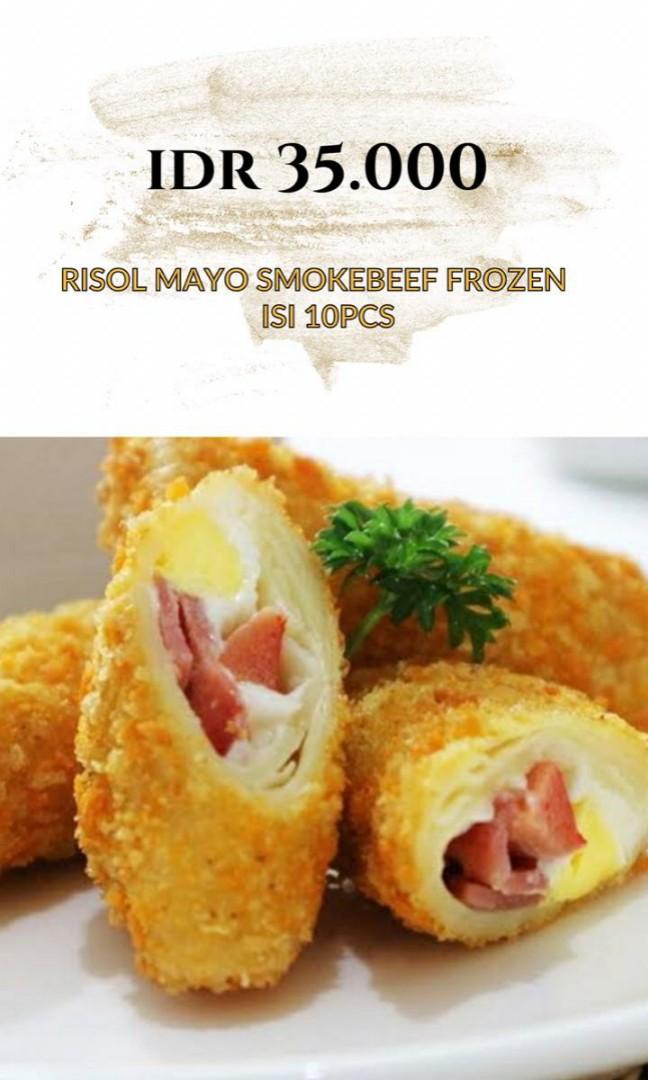 Risol Mayonaise Lumer Frozen Makanan Minuman Snek Di Carousell