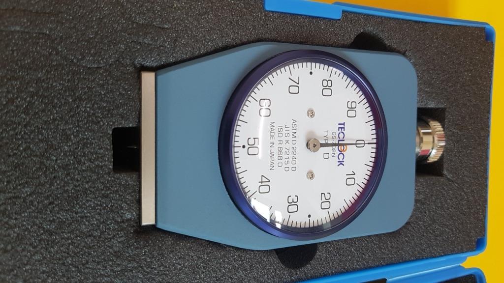 Rubber Hardness Tester, Durometer, Shore D, Type D, Teclock, (JAPAN