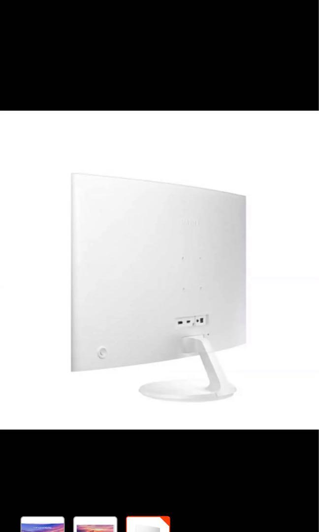Samsung curved monitor, Computers & Tech, Parts & Accessories, Monitor