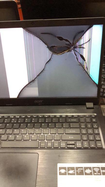 Screen 15 6 Fhd Nano Crack Screen Replacement Acer Aspire 5 Repair Baiki Format Upgrade