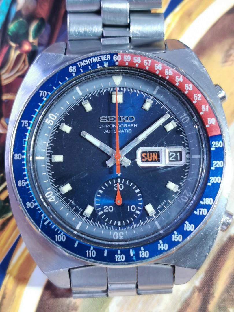 Seiko Cevert 6139-6001 'PROOF' 'CHRONOGRAPH AUTOMATIC', Luxury, Watches on  Carousell