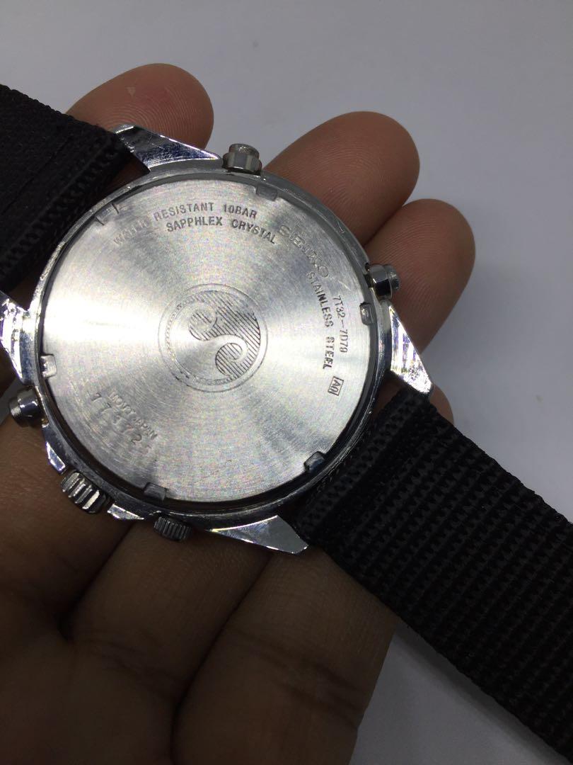Seiko SDWB83 quartz chronograph 7t32-7d79, Men's Fashion, Watches &  Accessories, Watches on Carousell
