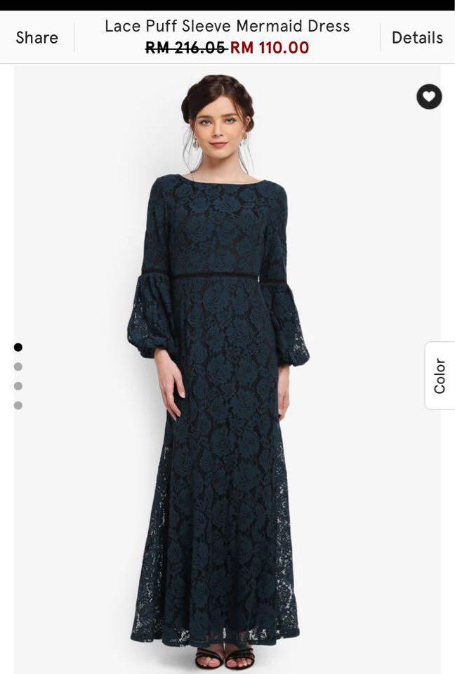 zalia embellished mermaid dress