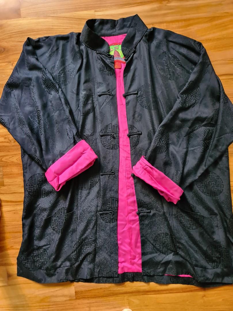 Shanghai Tang Silk Shirt Jacket