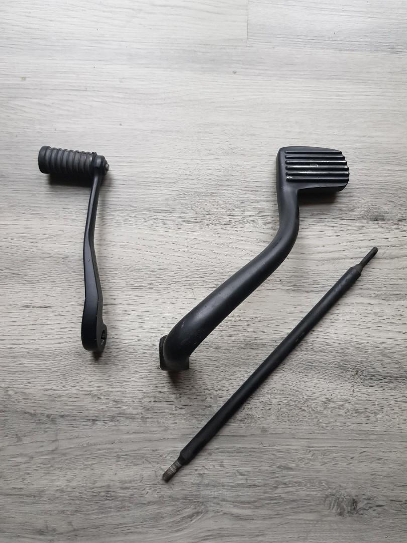 Dyna rear brake lever