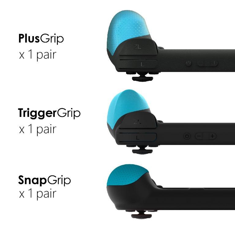 Skull & Co. GripCase For Nintendo SWITCH (Without Maxcarry Case) (Category: Cases & Covers) located in Manila. Submitted by techsmartph (Listing ID 1010671201, Image 3). Description: * Includes THREE types of replaceable grips to fit all hand sizes providing comfortable gaming experience; * DOCKING FRIENDLY; * Enlarged ZL/ZR buttons; * Made of soft TPU materials providing solid protection, easy to wear and remove; * DOES NOT INCLUDE MAXCARRY CASE