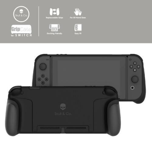 Skull & Co. GripCase For Nintendo SWITCH (Without Maxcarry Case) (Category: Cases & Covers) located in Manila. Submitted by techsmartph (Listing ID 1010671201, Image 2). Description: * Includes THREE types of replaceable grips to fit all hand sizes providing comfortable gaming experience; * DOCKING FRIENDLY; * Enlarged ZL/ZR buttons; * Made of soft TPU materials providing solid protection, easy to wear and remove; * DOES NOT INCLUDE MAXCARRY CASE
