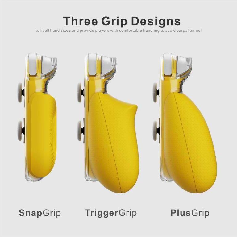 Skull & Co. GripCaseLite Bundle For Nintendo SWITCH Lite (Category: Cases & Covers) located in Manila. Submitted by techsmartph (Listing ID 1010670252, Image 2). Description: * Three pairs of interchangeable grips to fit all hand sizes and provide players with comfortable handling to avoid carpal tunnel. * Enlarged ZL/ZR triggers which provide better control. * Made from soft TPU material whichprovides solid protection, easy to fit and remove. * 