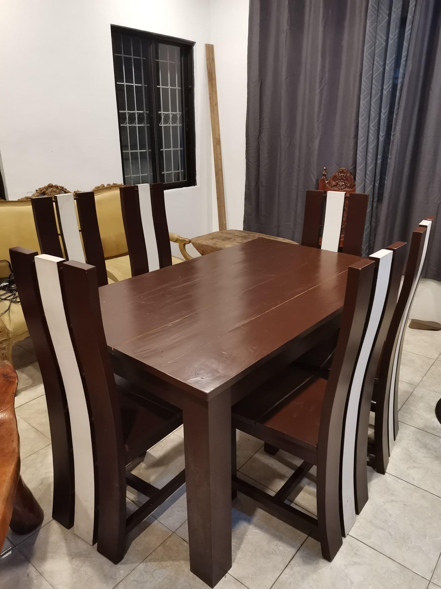 Dining set sales wood
