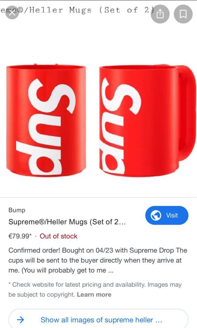 Supreme heller mugs