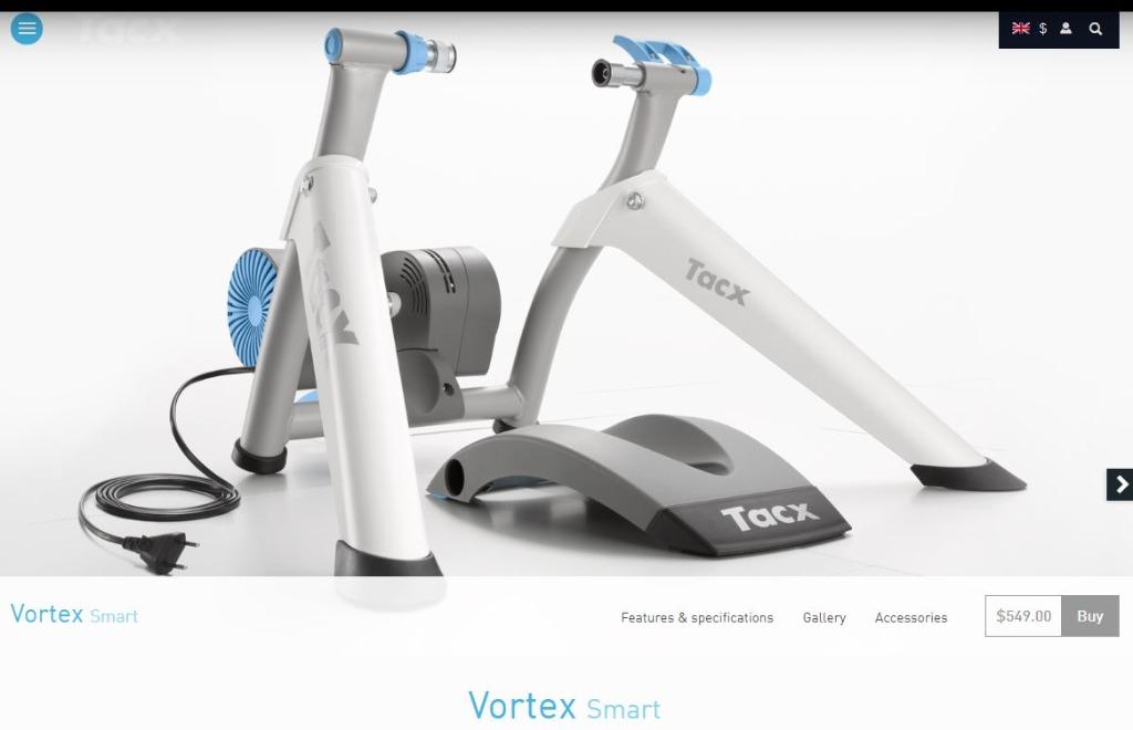 Tacx turbo hotsell trainer vortex