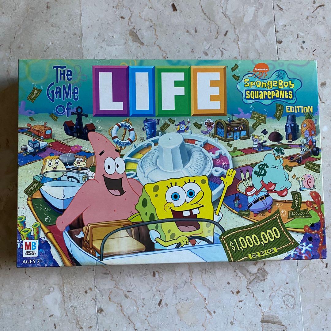 The Game Of Life Spongebob Squarepants Edition Hobbies Toys Toys the-game-of-life-spongebob-squarepants-edition-hobbies-toys-toys