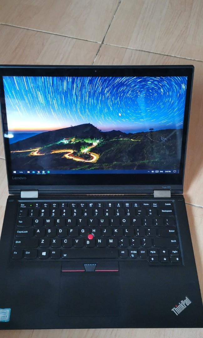 Thinkpad Yoga 370 Core I5 7th Gen Elektronik Komputer Laptop Di Carousell