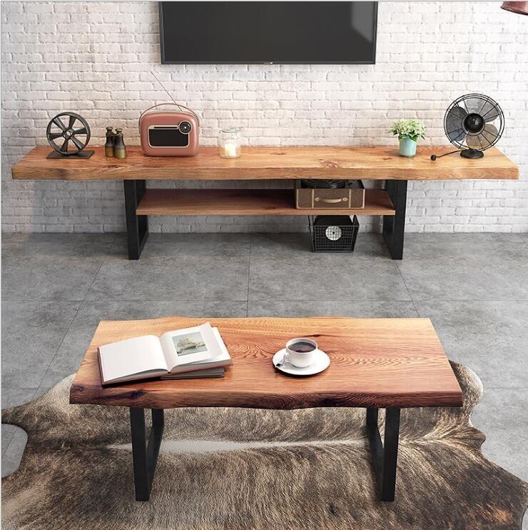 Tvs 016 Vintage Solid Wood Tv Console Cfts 005 Coffee Table Furniture Shelves Drawers On Carousell