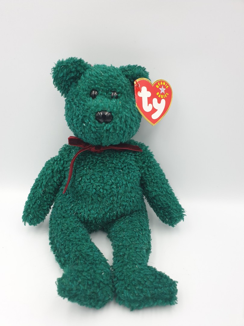 TY Holiday Teddy Bear 2001 Hobbies Toys Toys Games on Carousell