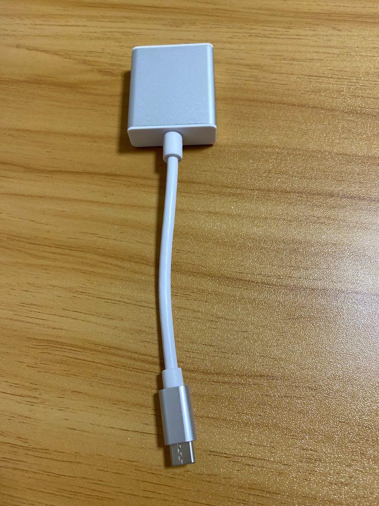 Usb C To Vga Adaptor Electronics Computer Parts Accessories On Carousell