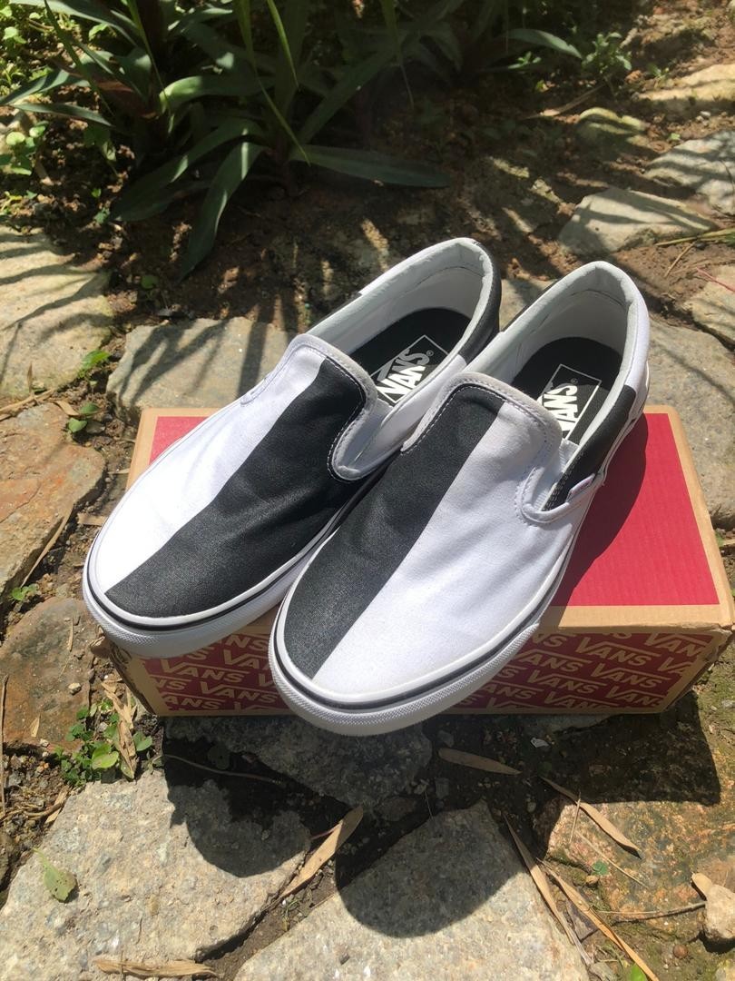 Vans Mega Checker Slip On Men s Fashion Footwear Sneakers on