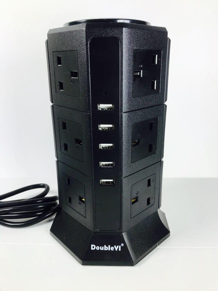 Vertical Power Socket TP-VA5U12K, TV & Home Appliances, Electrical ...