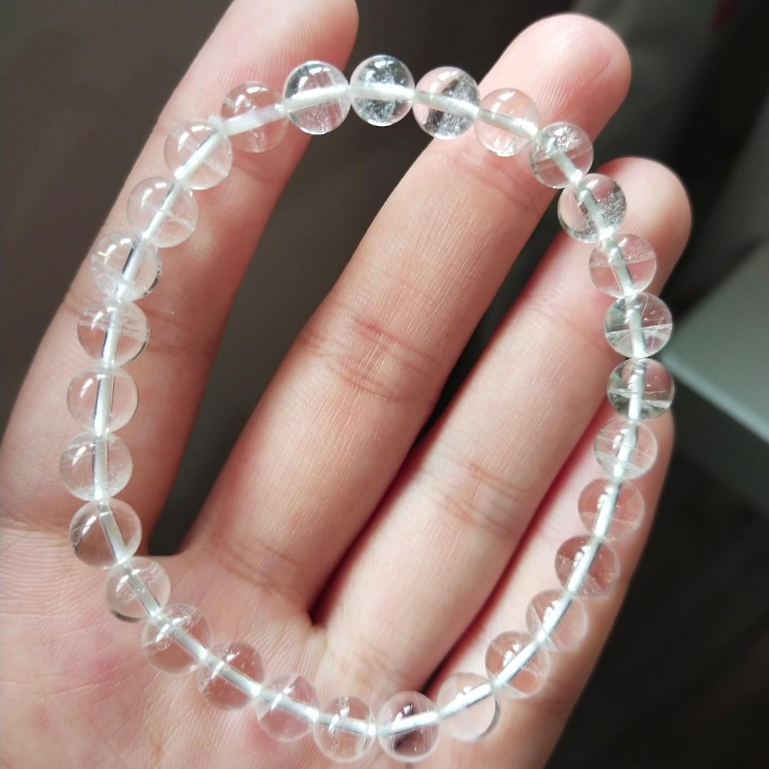 White phantom quartz bracelet sale