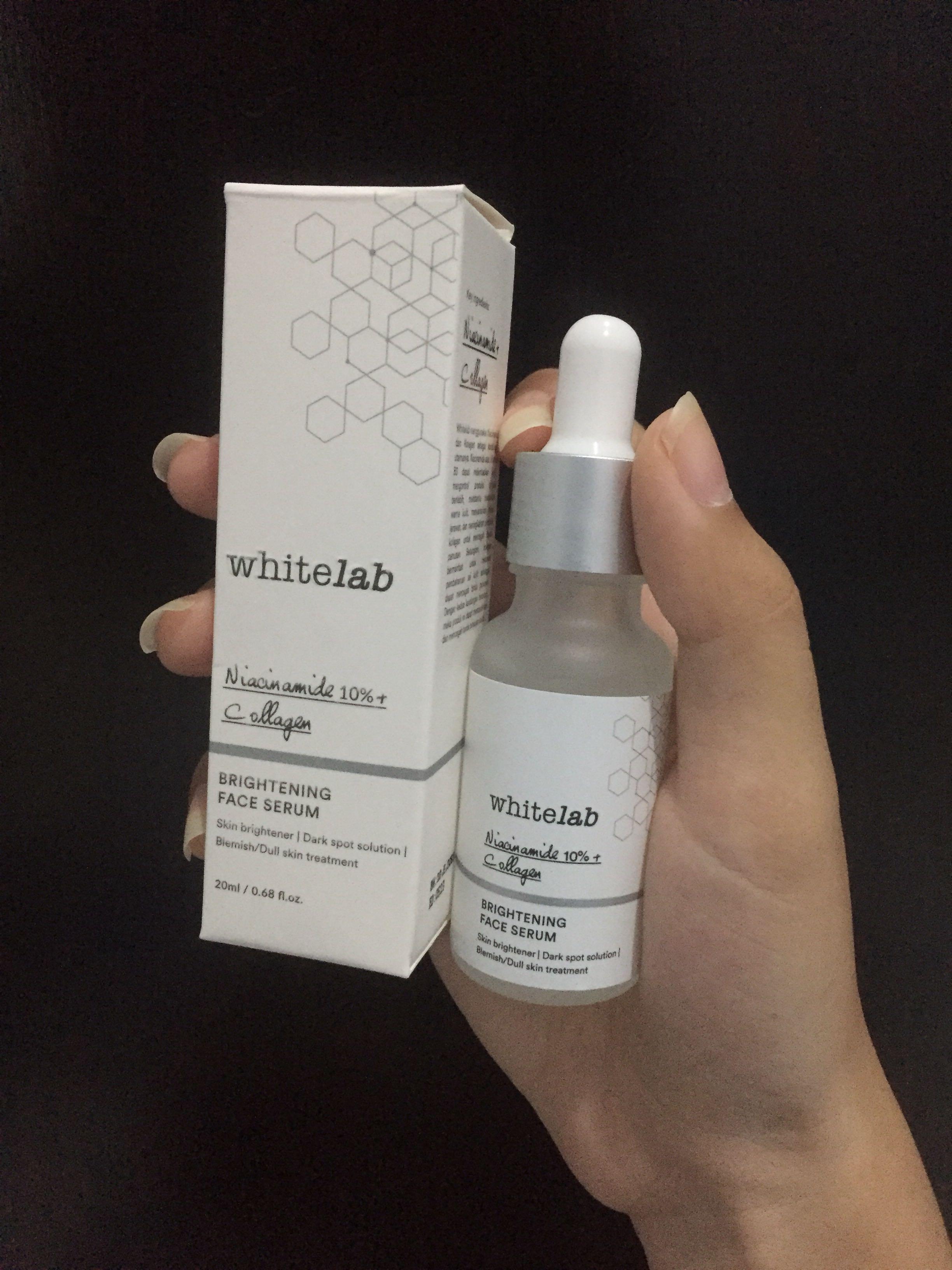 white lab brightening serum