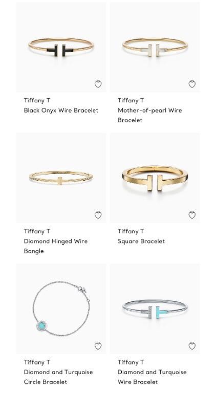 Tiffany's discount top