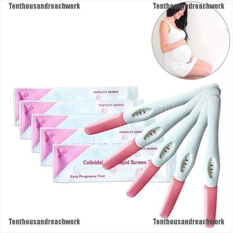 5pcs Early Pregnancy Check Urine Test Stick Pregnancy Test Kit Women S Fashion Clothes Dresses Skirts On Carousell