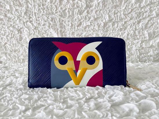 Louis Vuitton Iris Epi Leather Owl Zippy Coin Purse