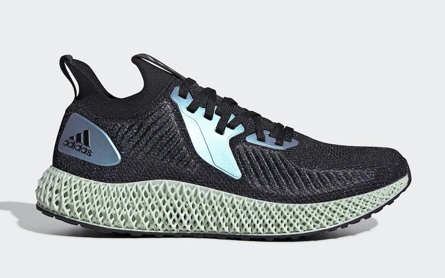 Adidas Alphaedge 4D Black Iridescent Men s Fashion Footwear Sneakers on Carousell