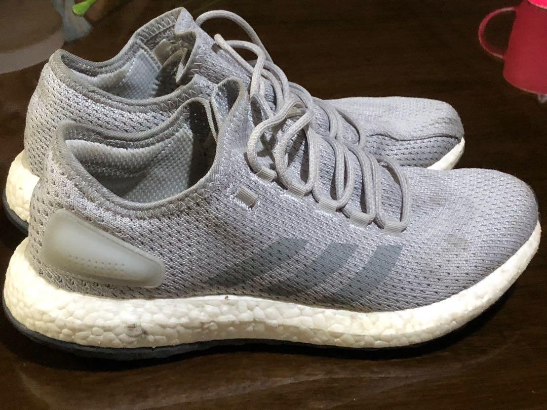 Adidas pure boost gray deals