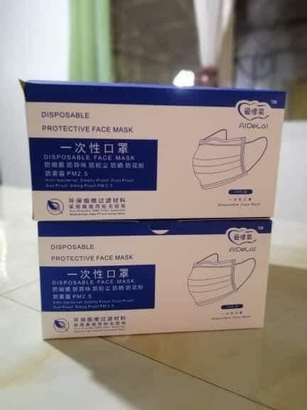 Aidelai 3ply Face Mask Original Without Ce Mark On Carousell