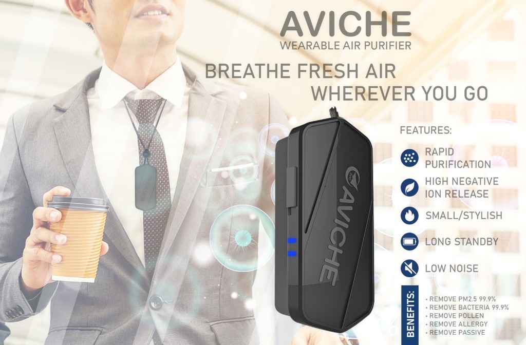 Aviche air purifier necklace hot sale benefits