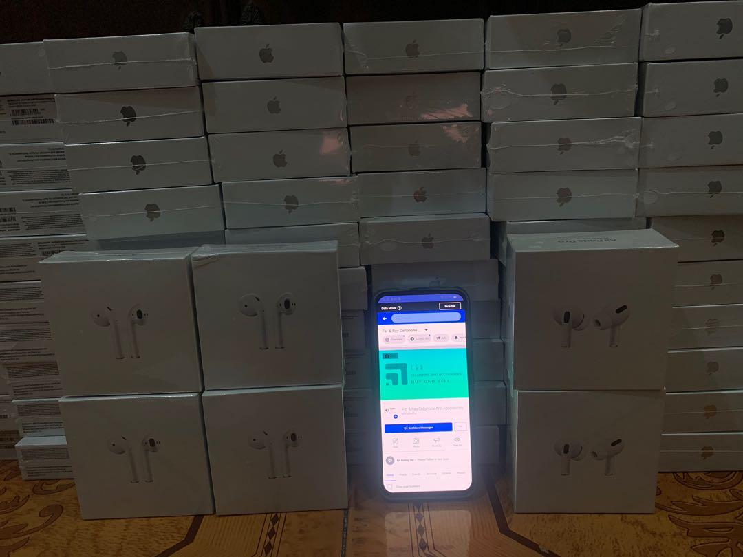 AirPods 2 (Category: Earphones) located in Pasig City. Submitted by FarAndRayShop (Listing ID 1014968166, Image 2). Description: AirPods 2 Premium Copy ✔️Rename ✔️Wireless charging ✔️Easy to Connect ✔️ GPS Tracker ✔️2.5-4hrs Music Time ✔️ Proximity Sensor Activated (Ear Detection) ✔️ Siri Activated ✔️ Tap Sensor Activated ✔️ 10 Meters Range ✔️ Bluetooth 5.0 ✔️ ios 7-13 Compatible SATISFACTION GUARANTEED 100% Android and IOS (Compatible) Package I