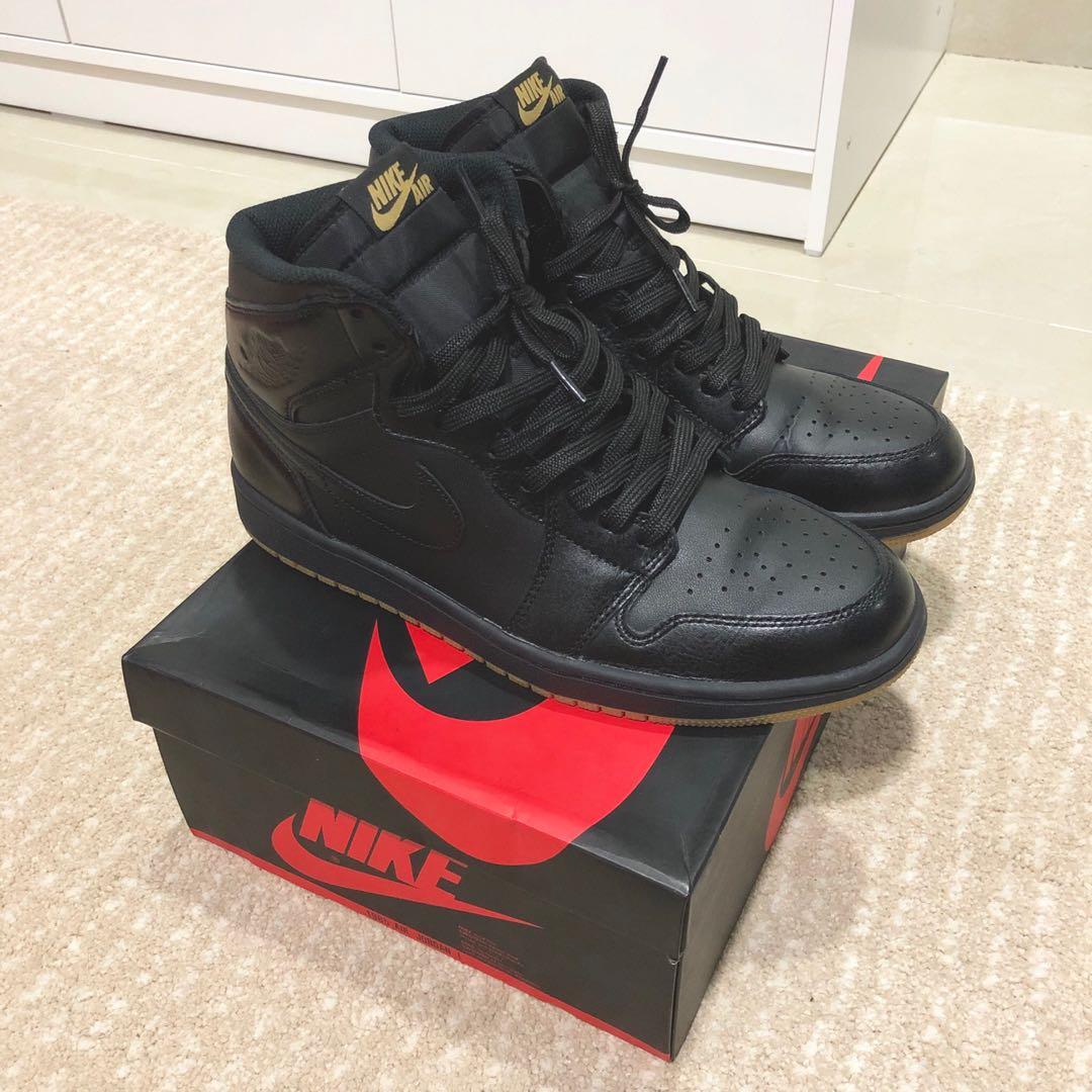 Air Jordan 1 Retro High OG Black Gumsole Men s Fashion Footwear
