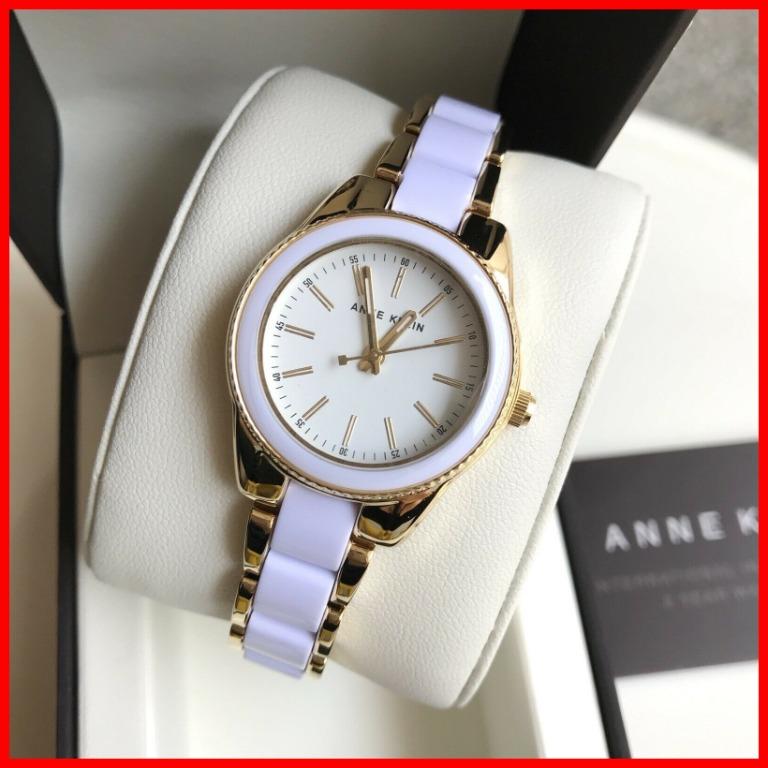 Anne klein best sale white watch