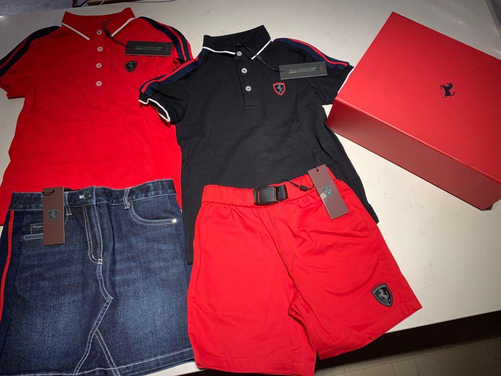 ferrari kids clothes