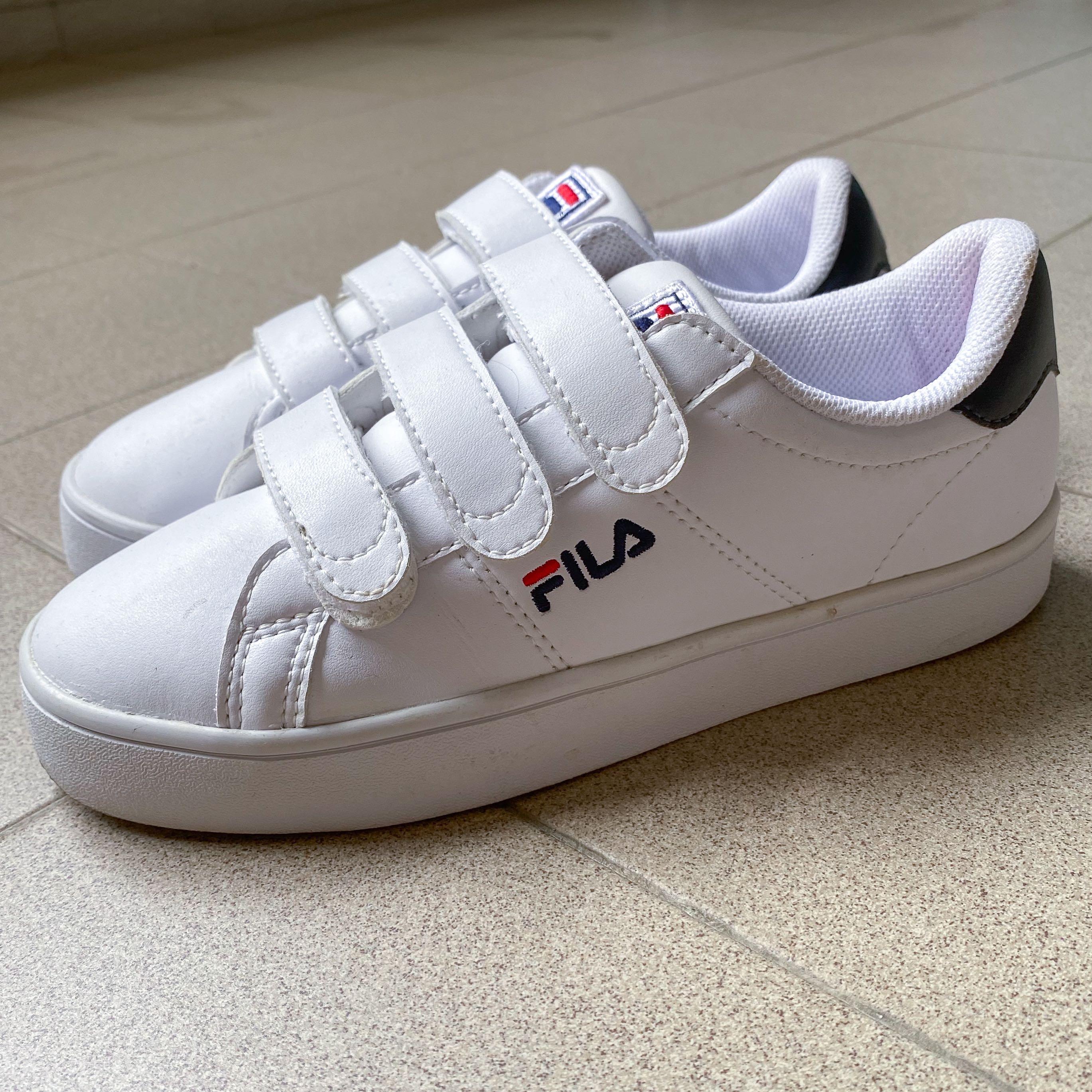 fila sneakers on feet
