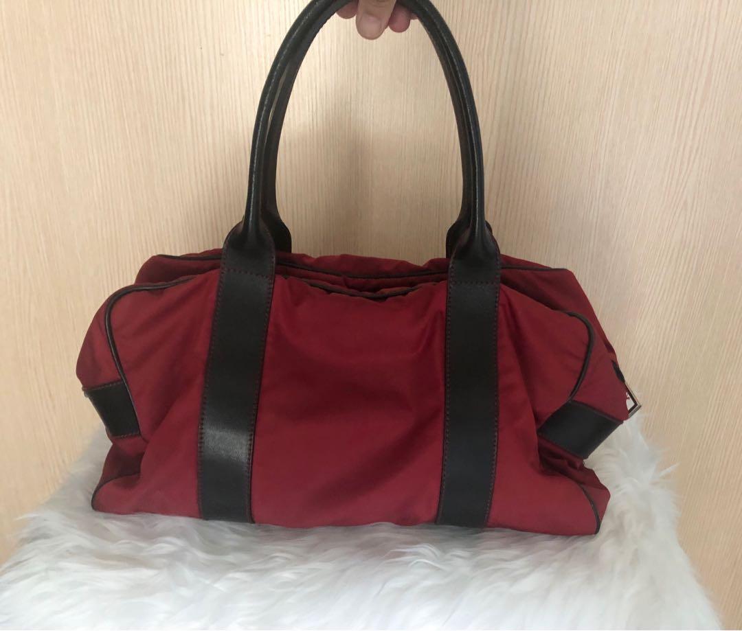 prada gym bag