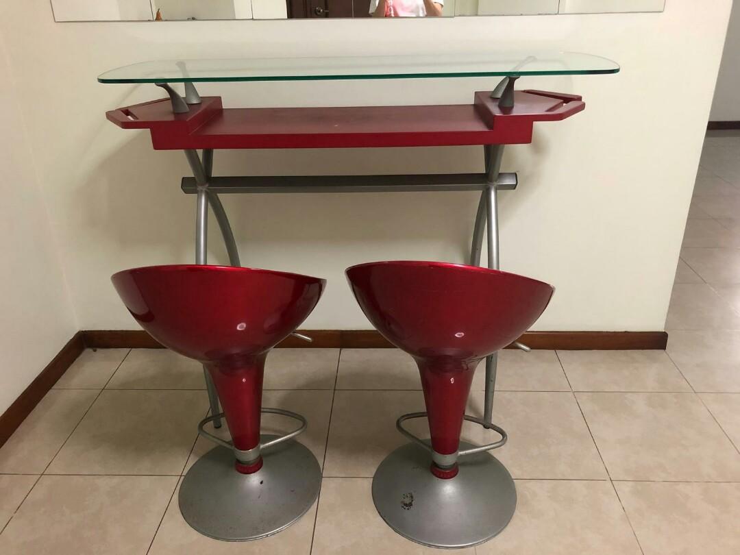 Bar Counter And Stools Furniture Tables Chairs On Carousell