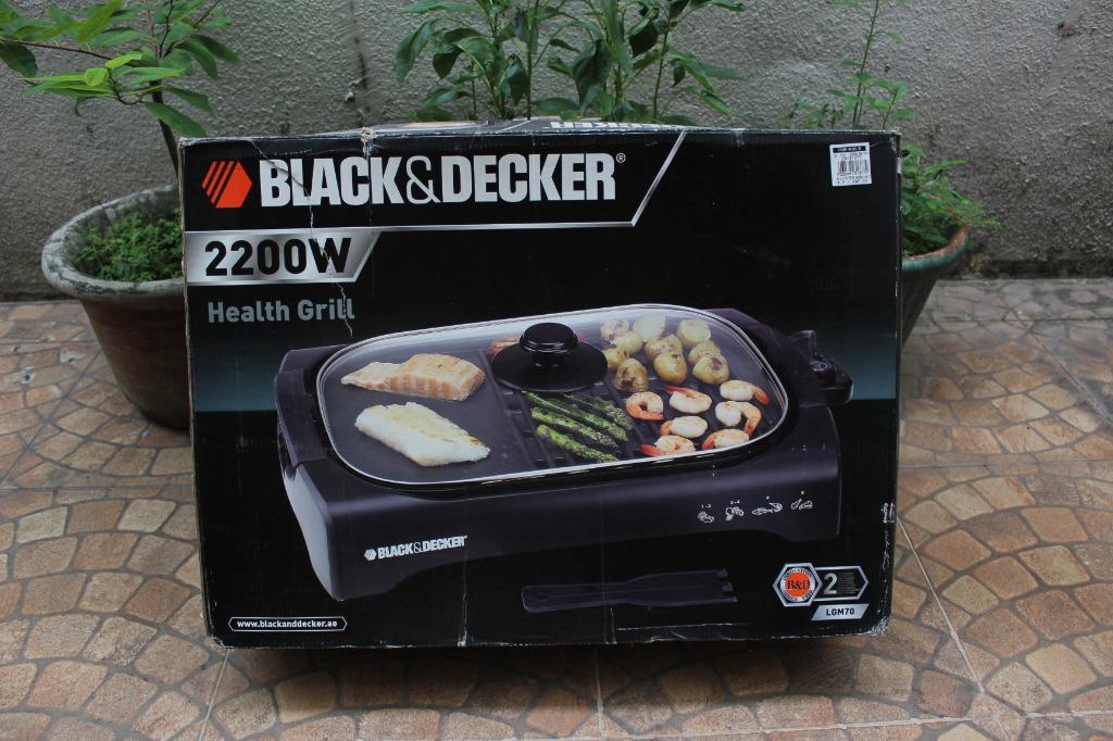 Black Decker Electric Grill Home Furniture Home Appliances Cooking And Ovens On Carousell