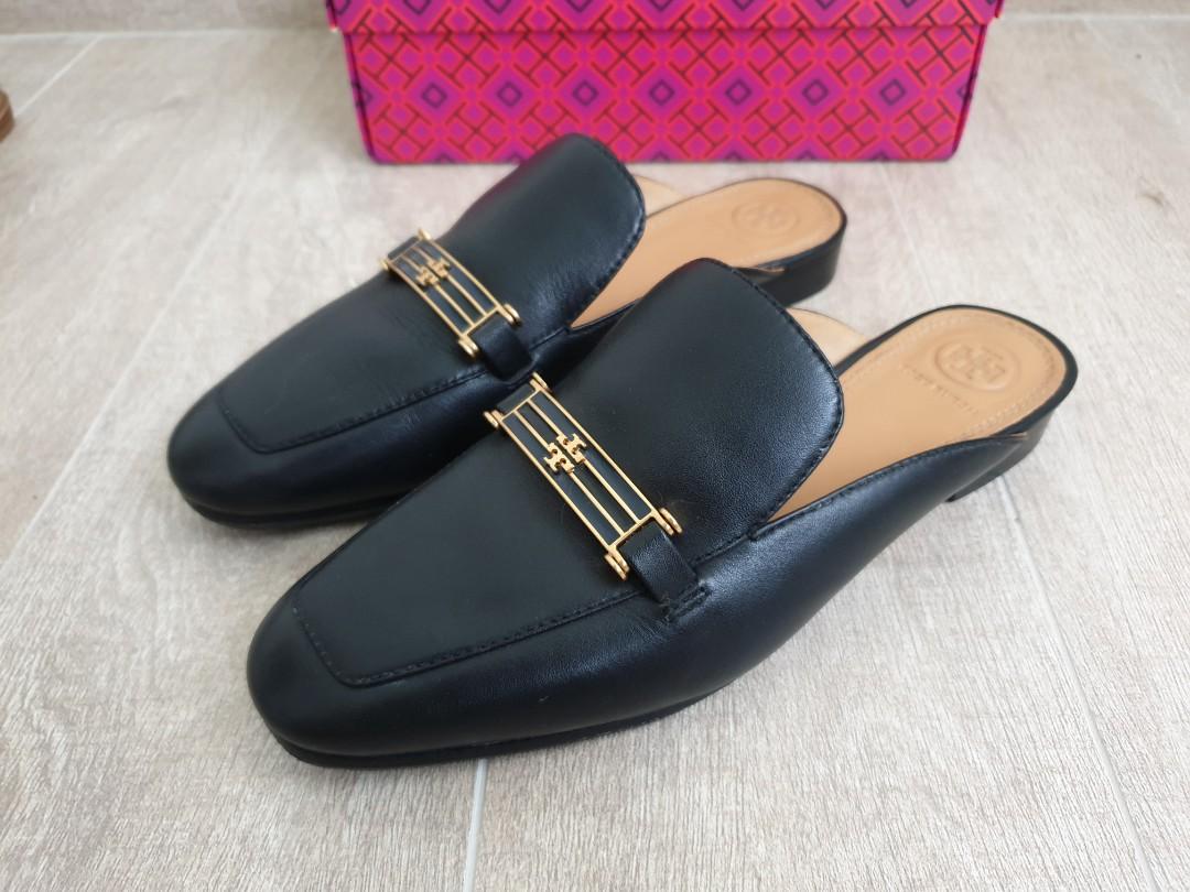 Brand new Tory Burch Amelia leather mules, Women's Fashion, Footwear, Flats  on Carousell