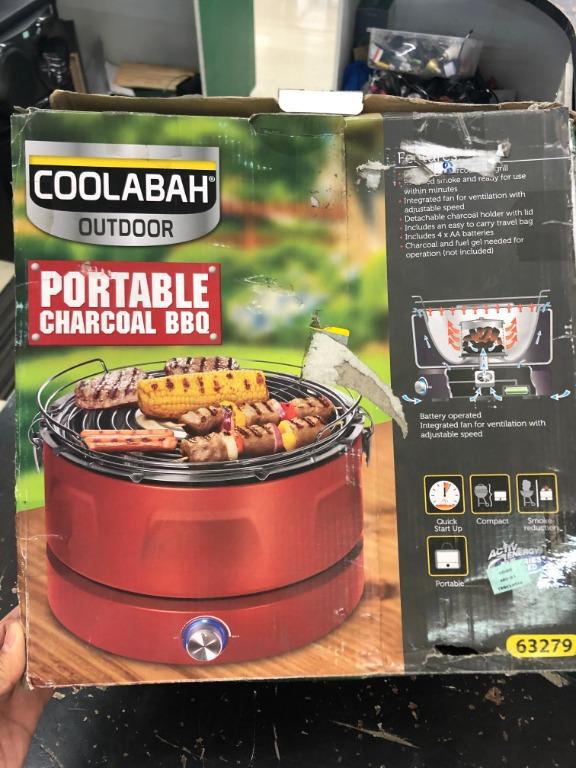 Brandnew Coolabah Portable BBQ Smart Less Smoke Portable Charcoal Grill