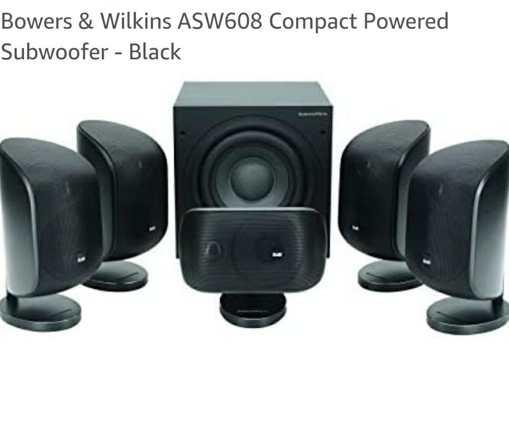 B W 5 1 Mini Home Theatre System Audio Soundbars Speakers Amplifiers On Carousell