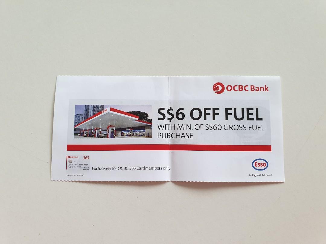 Ocbc 365 Card Esso