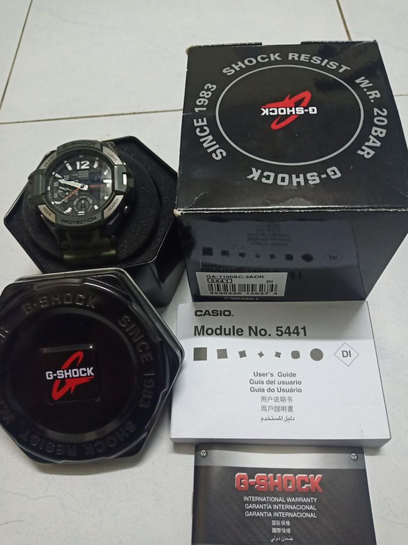 CASIO G SHOCK GA1100SC 3DR