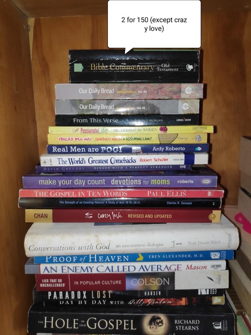 Christian Books Free Hobbies Toys Books Magazines Religion Books On Carousell