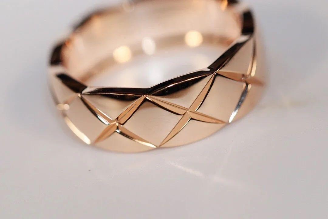 Chanel rose gold ring online